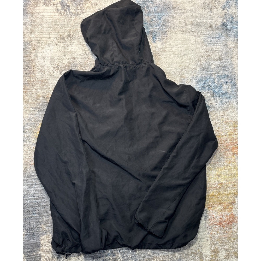 LGND Supply Co Men's Windbreaker Jacket Black Zip-Up Hooded XL - Picture 6 of 8